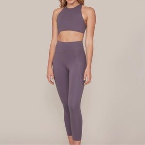 Girlfriend Collective Leggings in Dahlia